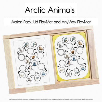 Arctic Animals - Six Hole PlayMat