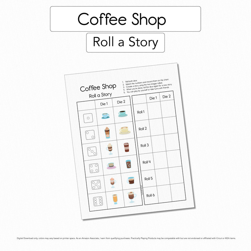 Coffee Shop - 12 Roll a Story