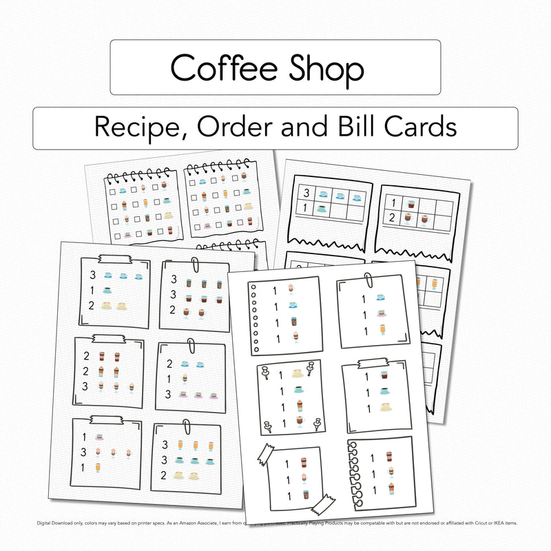 Coffee Shop - 12 Recipe Pack