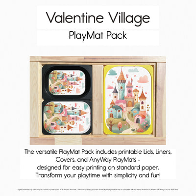 Valentine Village - 1-10 PlayMat