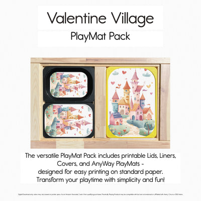 Valentine Village - 1-6 PlayMat