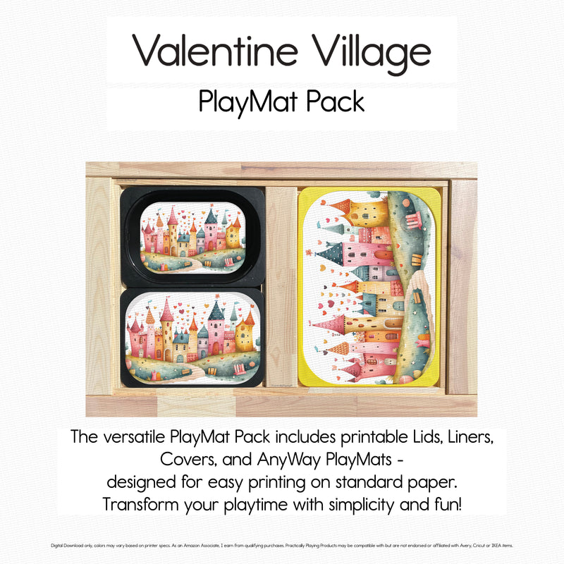 Valentine Village - 1-4 PlayMat