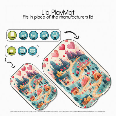Valentine Village - 1-1 PlayMat
