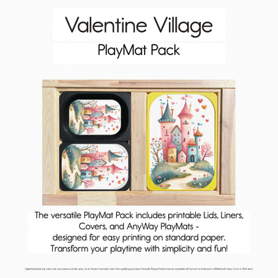 Valentine Village - 1-8 PlayMat