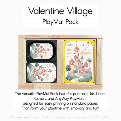 Valentine Village - 1-9 PlayMat