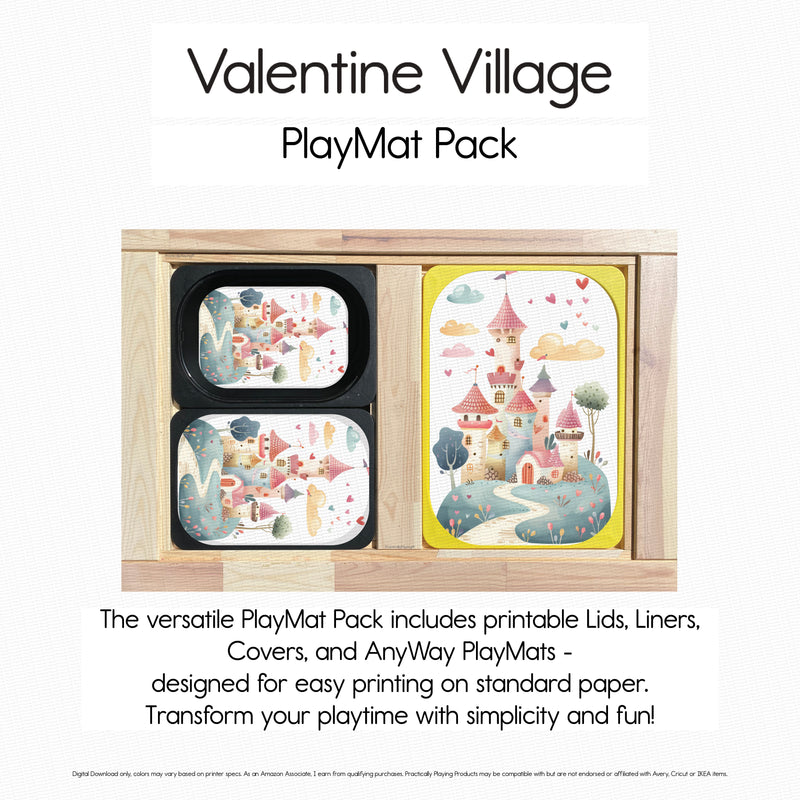 Valentine Village - 1-9 PlayMat
