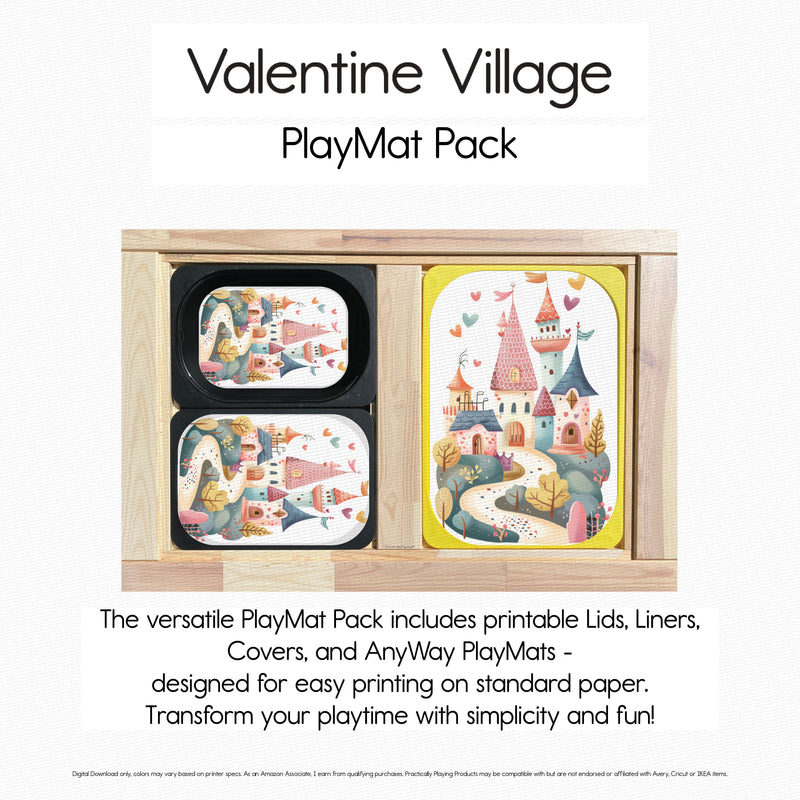Valentine Village - 1-2 PlayMat