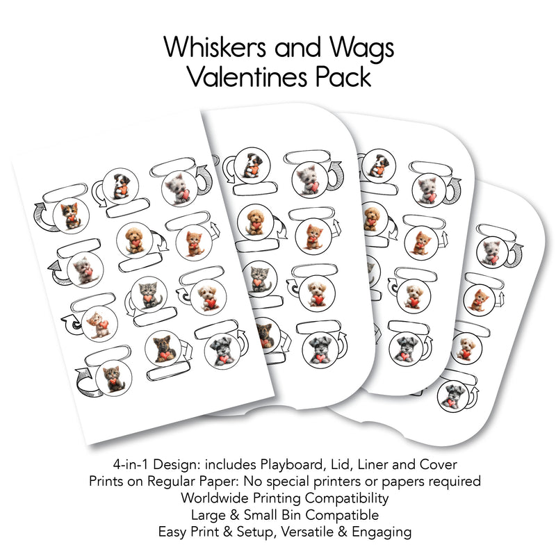 Whiskers and Wags - 12 Slot PlayMat