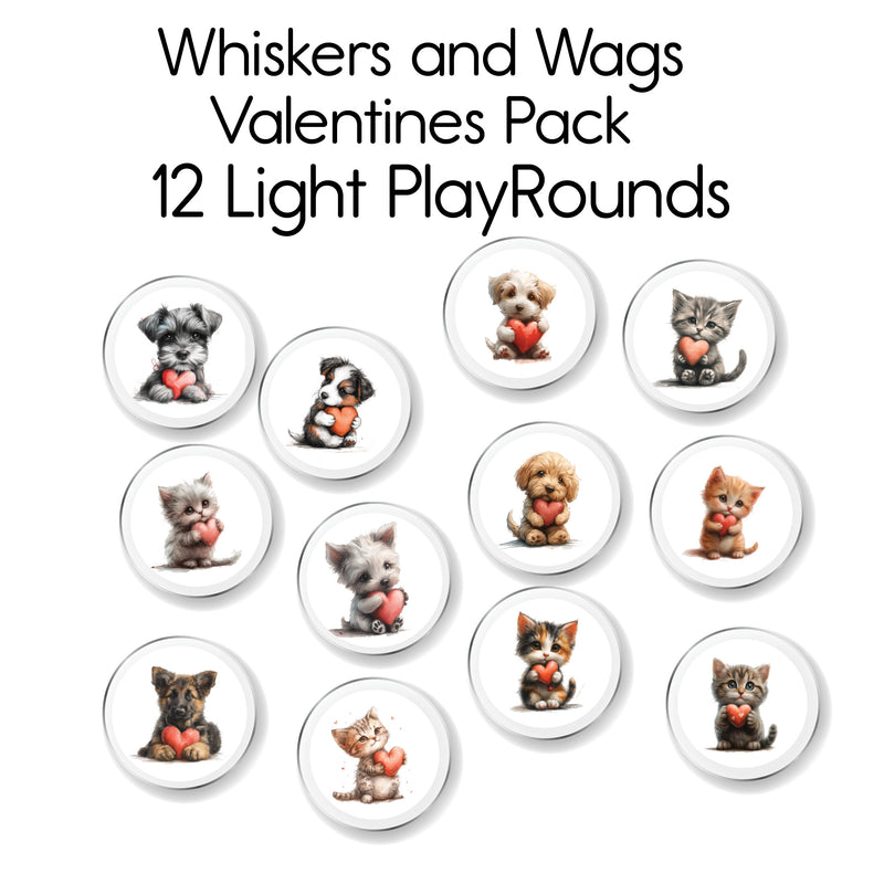Whiskers and Wags - 12 Light PlayRound