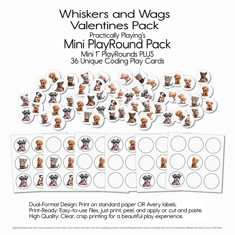 Whiskers and Wags - 12 Mini PlayRound