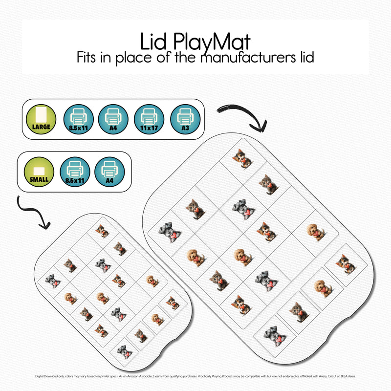 Whiskers and Wags - Sudoku Board PlayMat