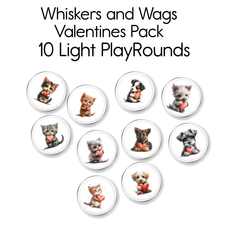 Whiskers and Wags - 10 Light PlayRound