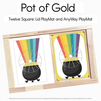 Pot of Gold - Twelve Puzzle Square PlayMat