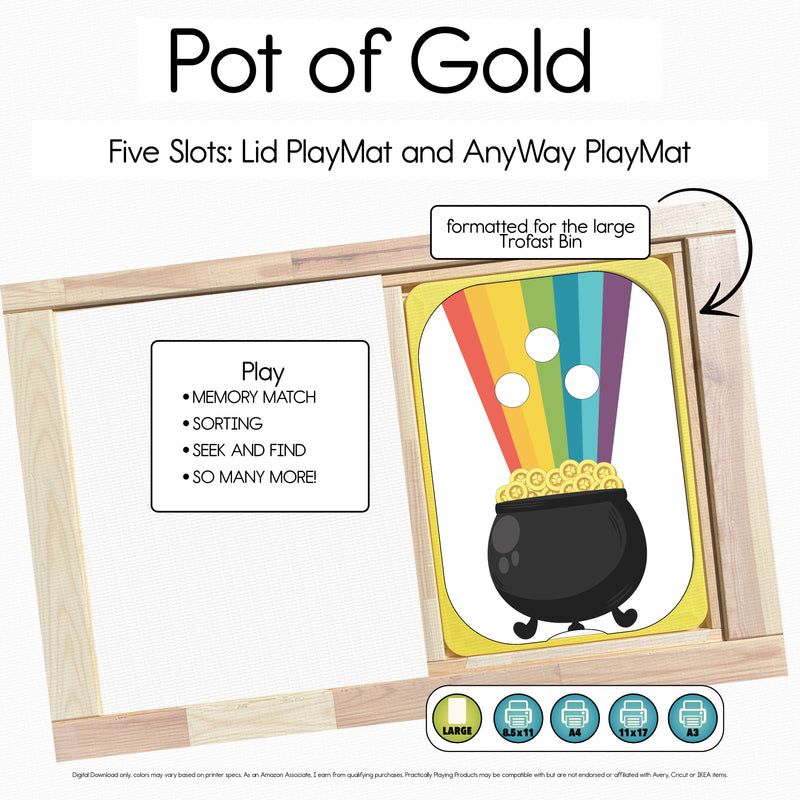 Pot of Gold - Ball Run PlayMat