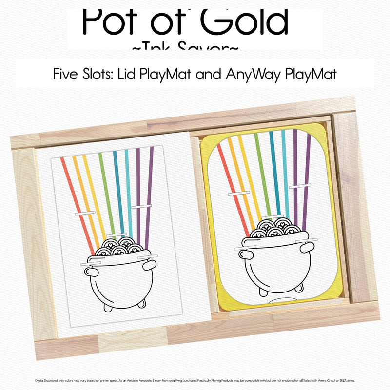 Pot of Gold Ink Saver - Five Slots PlayMat
