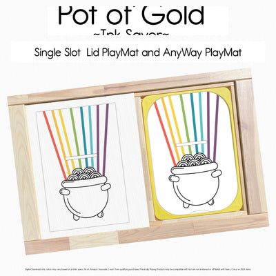 Pot of Gold Ink Saver - Single Slot PlayMat