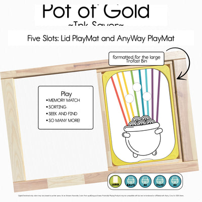 Pot of Gold Ink Saver - Ball Run PlayMat
