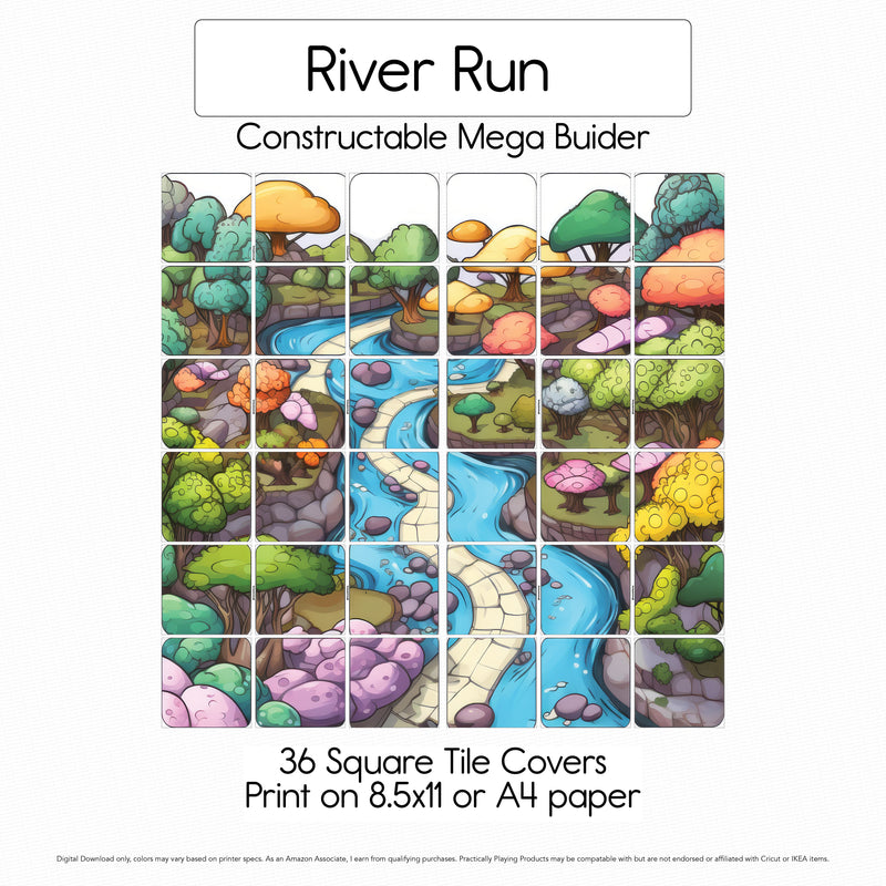 River Run - Constructables Mega Maker Tile Cover Set