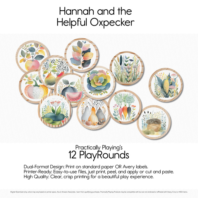 Hannah and the Helpful Oxpecker - PlayRound PDF_Folders