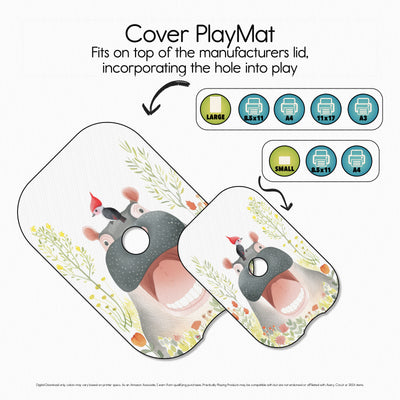 Hannah and the Helpful Oxpecker - PlayMat - Design 1