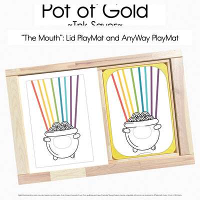 Pot of Gold Ink Saver - Mouth PlayMat