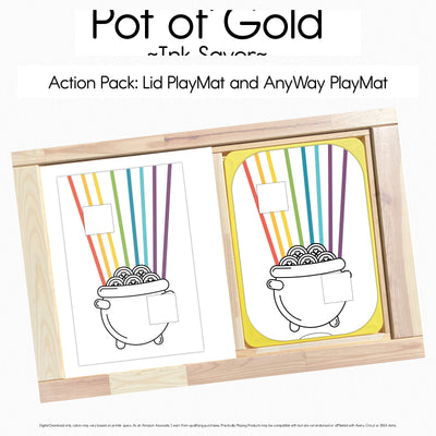 Pot of Gold Ink Saver - Two Square PlayMat