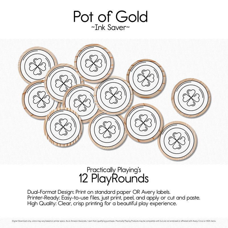 Pot of Gold Ink Saver - PlayRounds