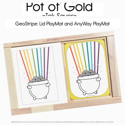 Pot of Gold Ink Saver - GeoStripe PlayMat