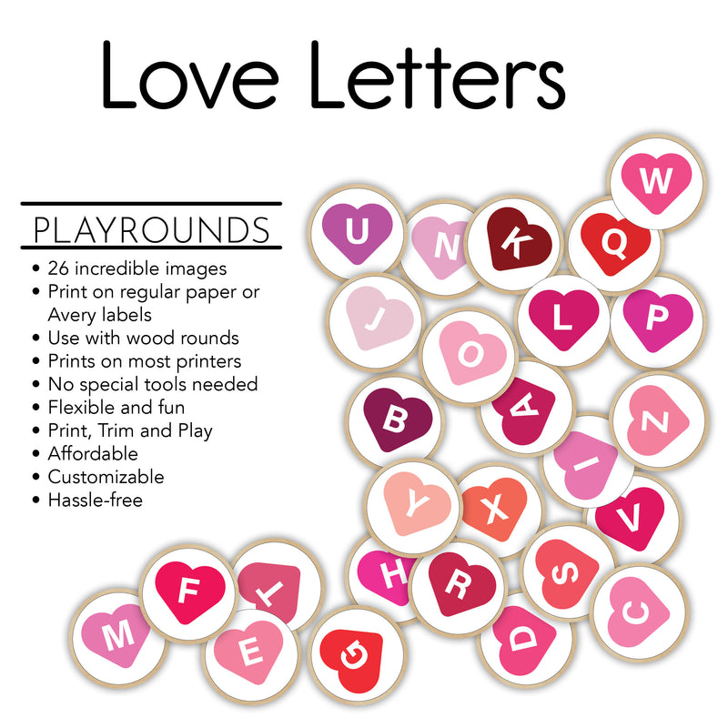 Love Letters - 26 PlayRounds Pack