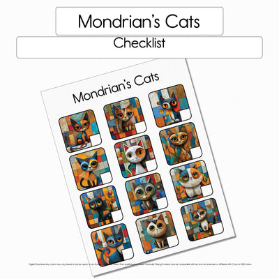 Mondrian's Cats - Checklist