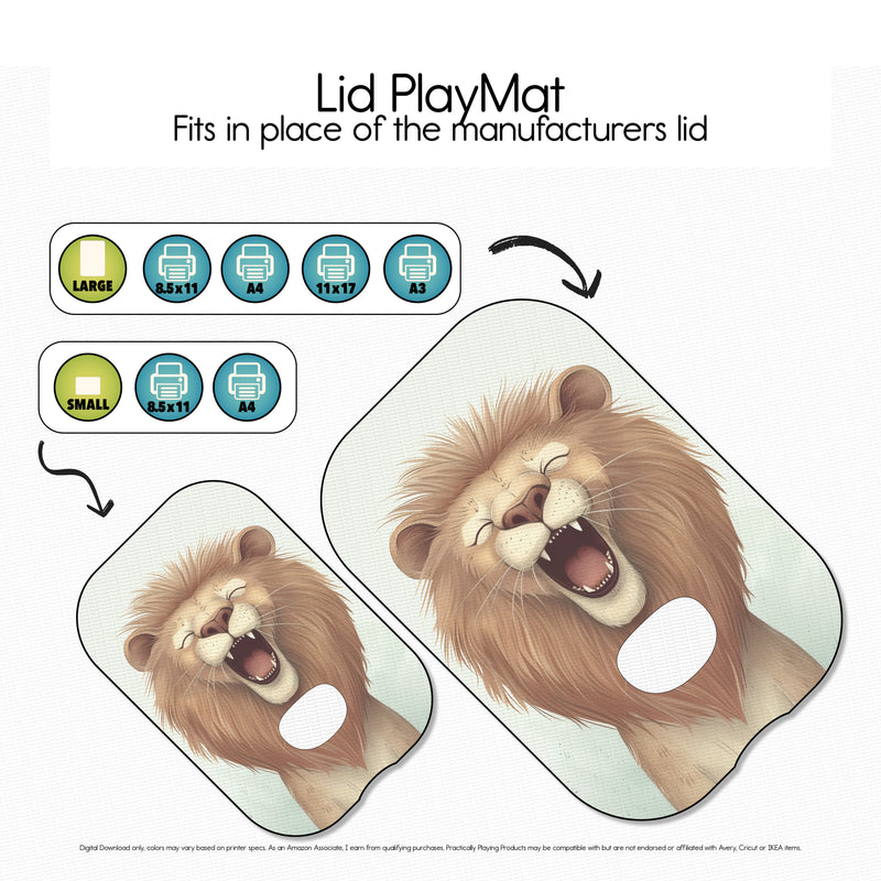 In Like a Lion Out - Like a Lamb - Mouth PlayMat