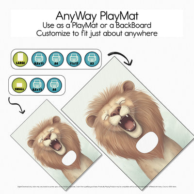 In Like a Lion Out - Like a Lamb - Mouth PlayMat