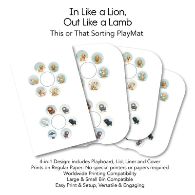 In Like a Lion Out - Like a Lamb - Center Circle Cover