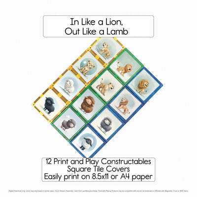 In Like a Lion Out - Like a Lamb - Constructables Mini Creator Kit