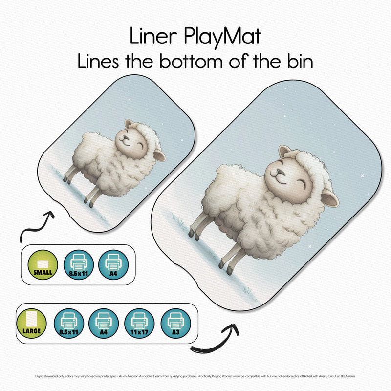 In Like a Lion Out - Like a Lamb - PlayMat - Design 2