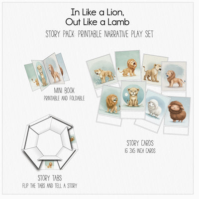 In Like a Lion Out - Like a Lamb - My Story Pack