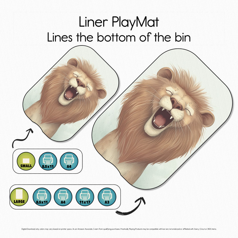 In Like a Lion Out - Like a Lamb - PlayMat - Design 1