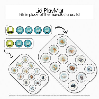 None from the None collection, tagged with . Enhance fine motor skills and language development, perfect for Flisat tables, fostering creative learning through sensory play.