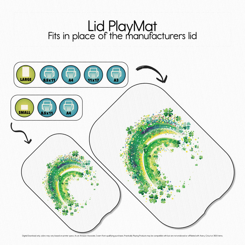 Rainbows and Shamrocks - PlayMat - Design 2