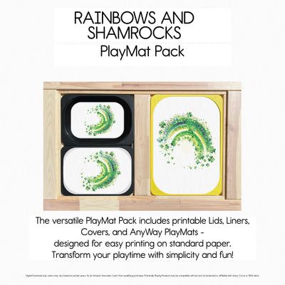 Rainbows and Shamrocks - PlayMat - Design 2