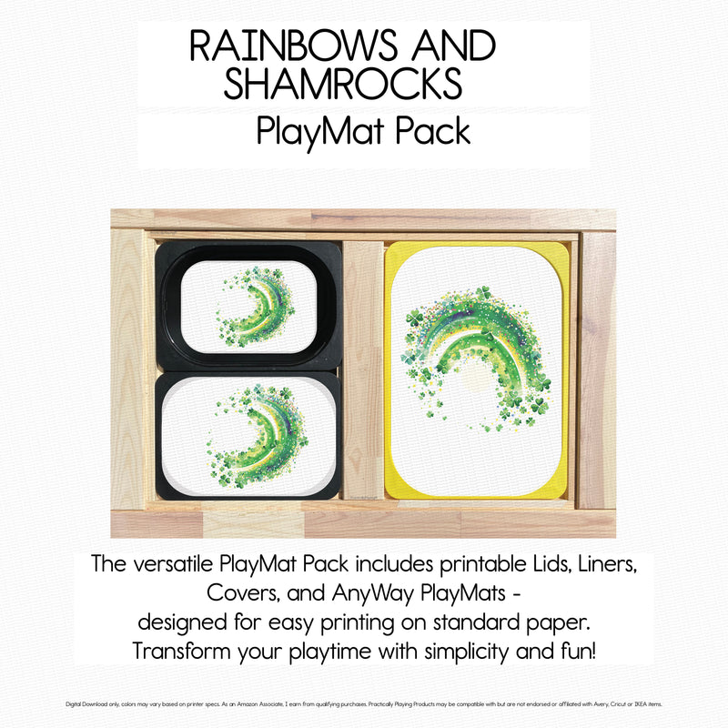 Rainbows and Shamrocks - PlayMat - Design 2