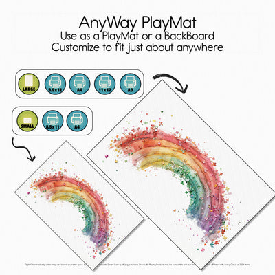 Rainbows and Shamrocks - PlayMat - Design 5