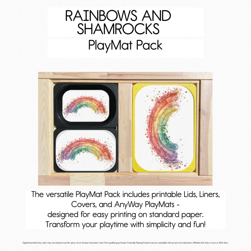 Rainbows and Shamrocks - PlayMat - Design 5