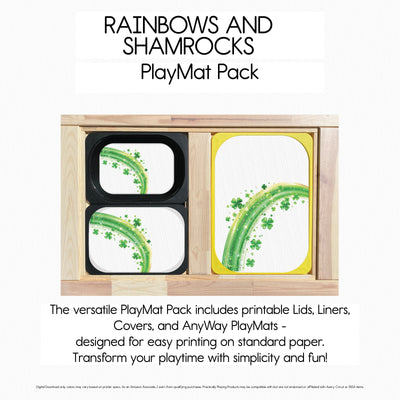 Rainbows and Shamrocks - PlayMat - Design 4