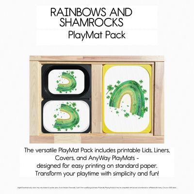 Rainbows and Shamrocks - PlayMat - Design 10