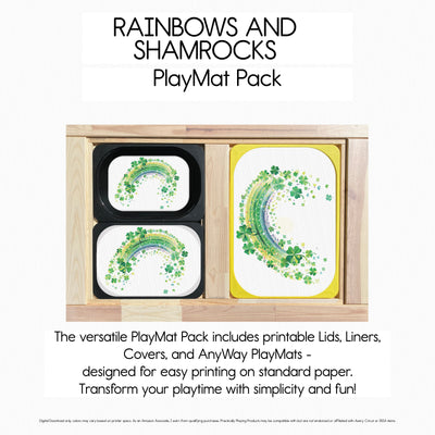 Rainbows and Shamrocks - PlayMat - Design 8