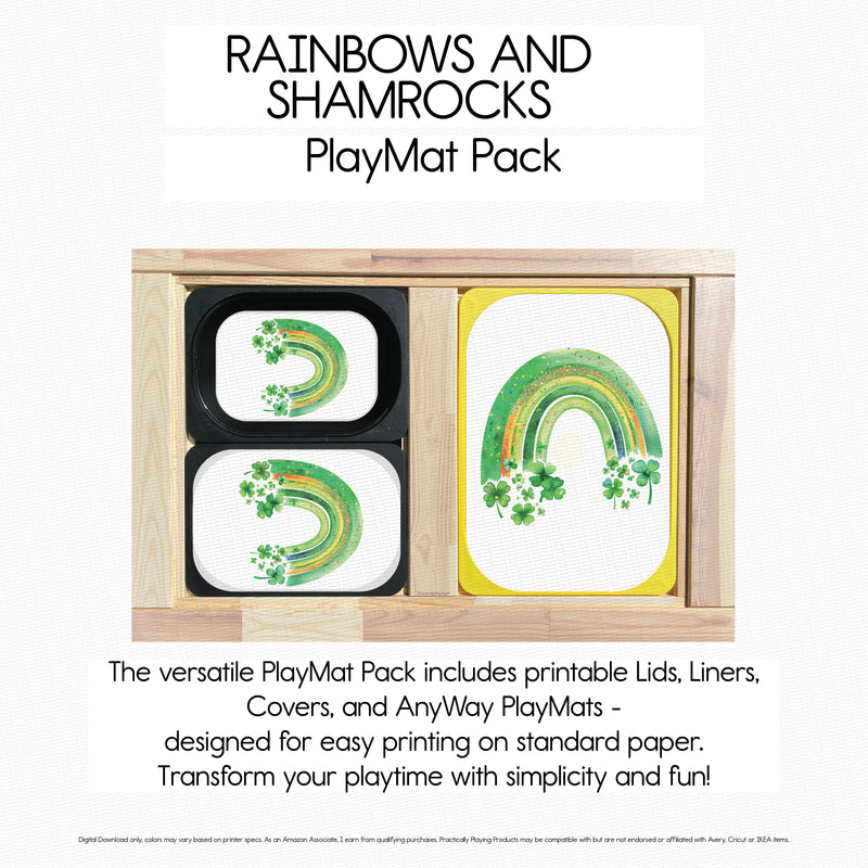 Rainbows and Shamrocks - PlayMat - Design 6