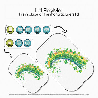 Rainbows and Shamrocks - PlayMat - Design 9