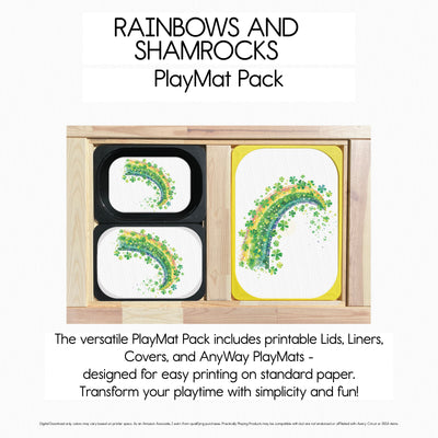 Rainbows and Shamrocks - PlayMat - Design 9