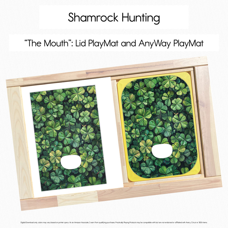 Shamrock Hunting - Mouth PlayMat